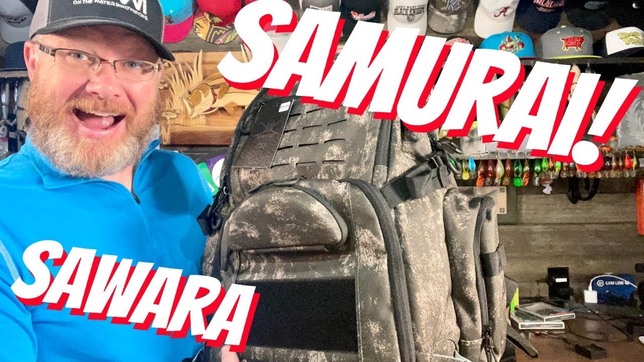 Unboxing/Review of SAMURAI SAWARA TACTICAL FISH Backpack #samuraisawara  #backpack 