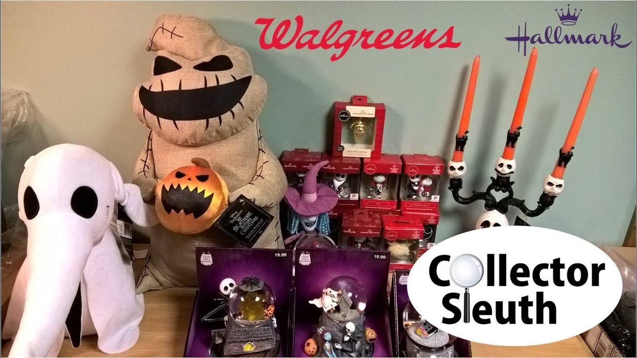 Hallmark Nightmare Before Christmas Ornaments & Walgreens Snow Globes