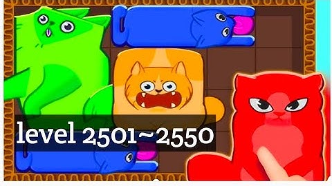 Puzzle Cats - level 2501~2550  Solve 