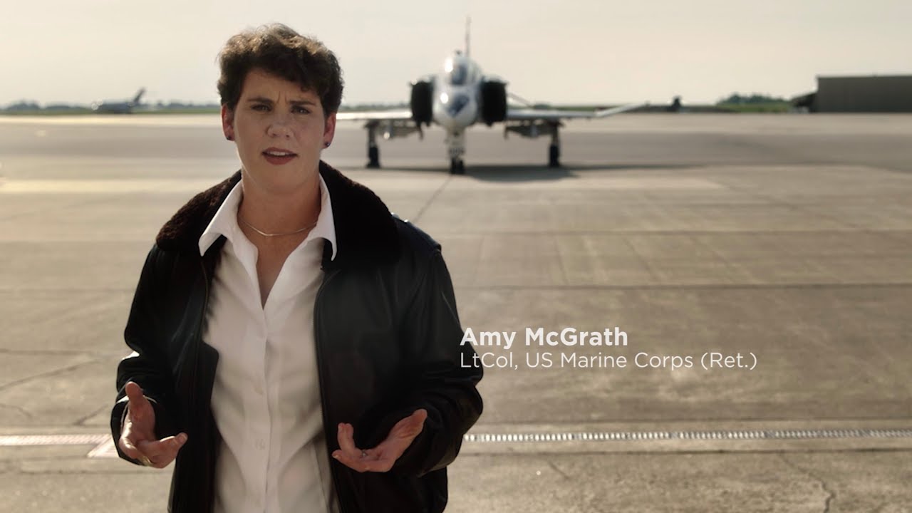 How Amy McGrath Went from Marine Fighter Pilot to Political Giant Killer