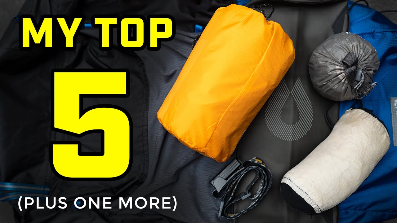 My TOP 5 FAVORITE Backpacking Items (that you may never have heard of ...