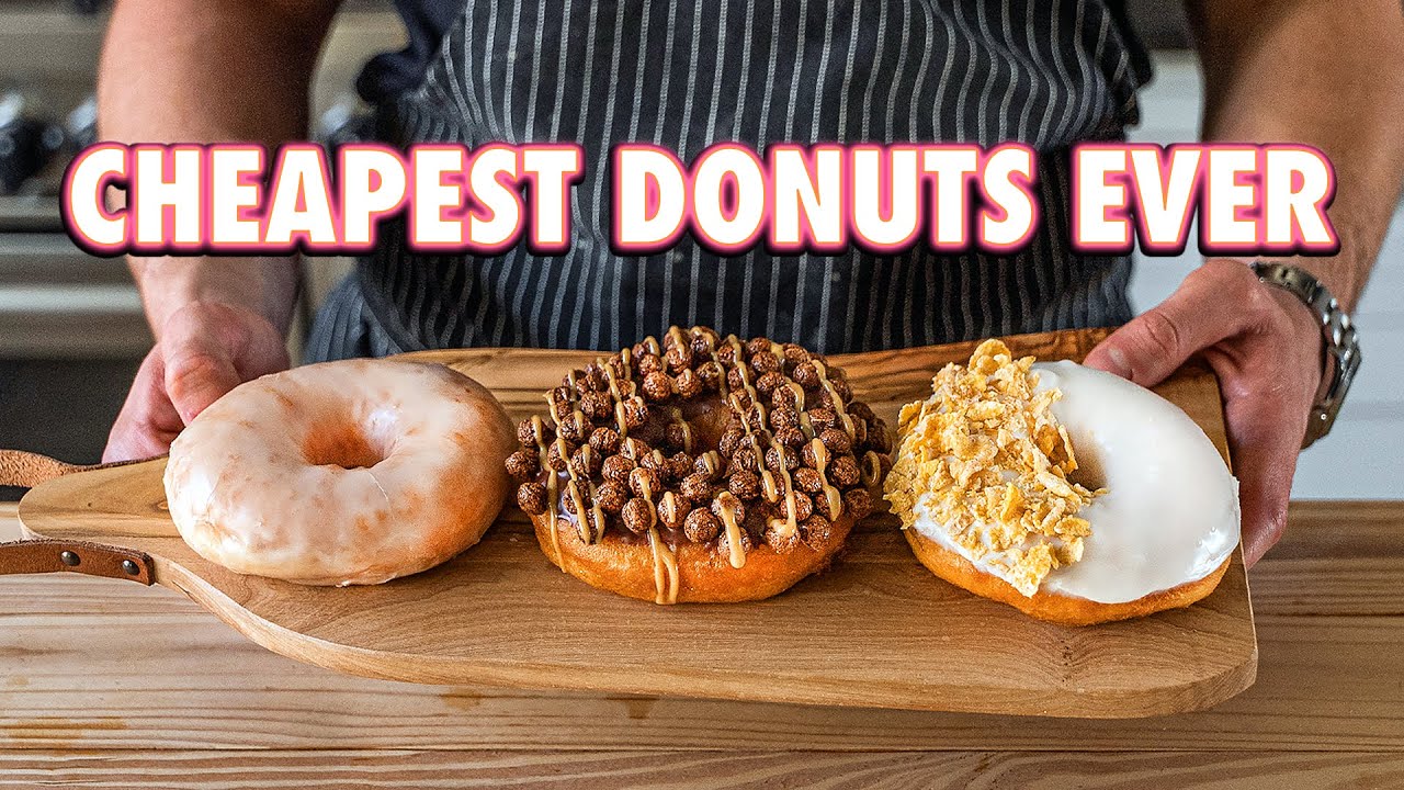 30 Cent Gourmet Donuts (3 Ways) | But Cheaper - YouTube