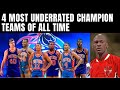 The 4 Most Disrespected NBA Championship Teams