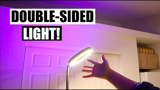 UNBOXING: XMCOSY+ Floor Lamp, 2400LM Smart RGBW LED Standing Lamp with Modern Double-Side Lighting screenshot 4