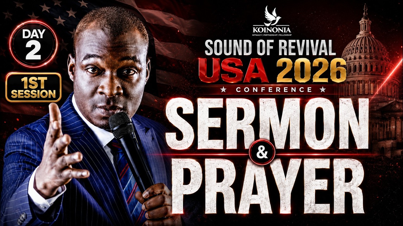 ⁣Apostle Joshua Selman Prayers & Sermon SOUND OF REVIVAL USA 2026 (Day 2) Koinonia