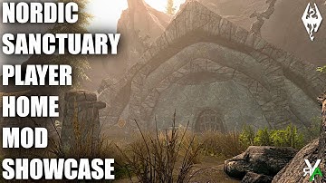 Xbox Skyrim SE: NORDIC SANCTUARY Player Home Mod Showcase