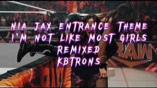 Remix: NIA JAX - “I’m Not Like Most Girls” - WWE Entrance Theme Music - 2023/2024 (Remix/Remastered)