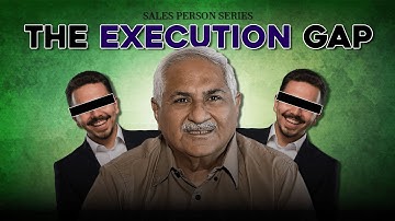 The Execution Gap l Sales Person Series l #pharmaceuticalsales #salestraining