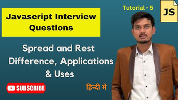 Spread and Rest Operator in Javascript | Difference | Application | Uses | Sushant Sharma