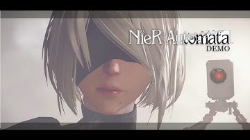Nier Automata DEMO No Weapons/Hidden chest & Paths (PS4)