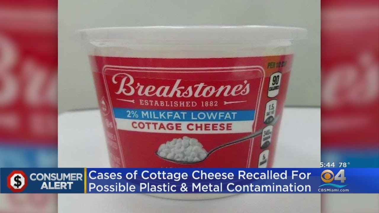 Consumer Alert Breakstone S Cottage Cheese Being Recalled Youtube