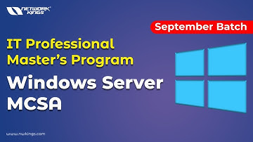 MCSA from IT Professional Master