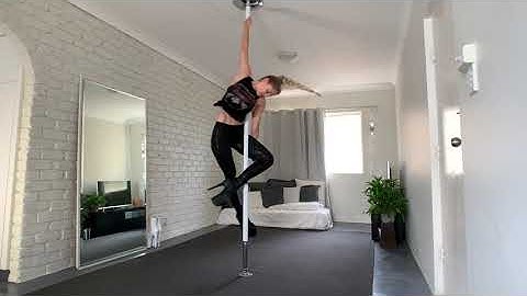 HOW TO MASTER this BEAUTIFUL POLE DANCE TRICK on SPINNING POLE! Tutorial by Sandra Flow