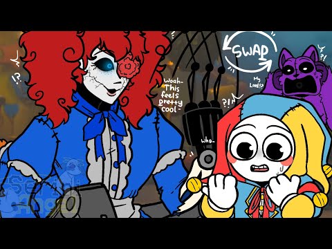 Prototype & Poppy but Their Roles Swapped ?! - Poppy Playtime Chapter 5 [AU]