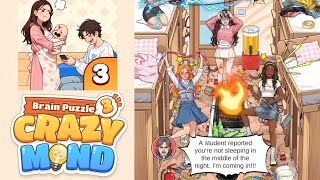 Brain Puzzle 3 Level 159 dorm keeper come walkthrough