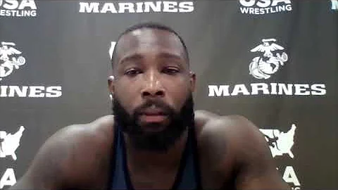 2020 Senior Nationals Greco champion at 77 kg Kend...