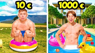 $10 vs $1000 Pool Parties! *BUDGET CHALLENGE*