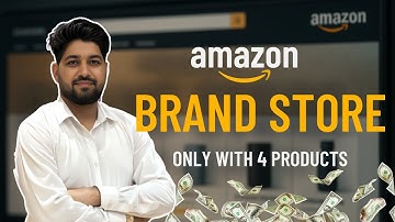 Amazon brand store kaise banaye sirf 4 products se 😍| How to create amazon brand store