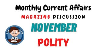 🔔Class 02 | Polity Current Affairs | Monthly Magazine | November 2021 | UPSC CSE | IAS | PCS🔔