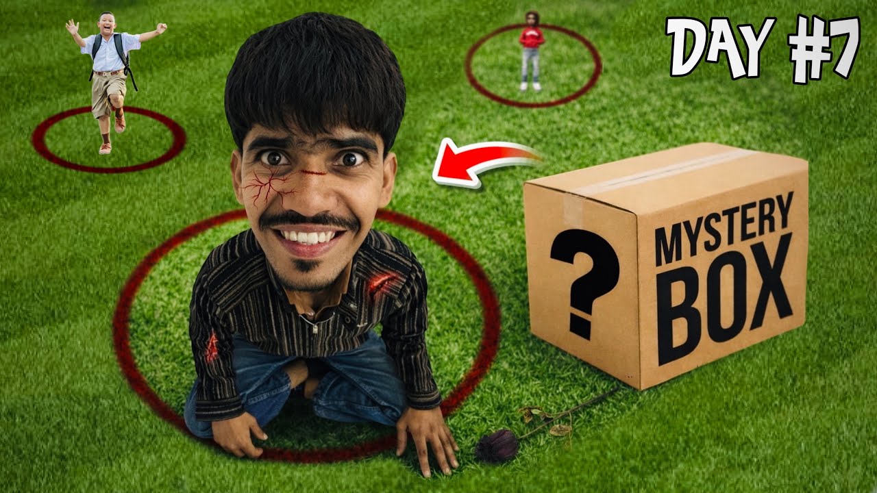 Last To Leave Circle Wins Mystery Box ?