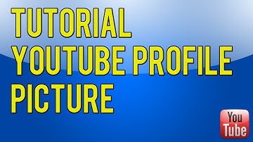 How To Make A Youtube Profile Picture - Photoshop CS5