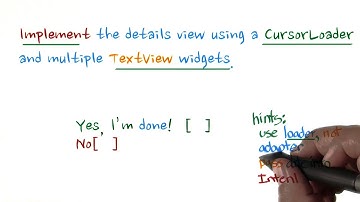 Implement Details! - Developing Android Apps