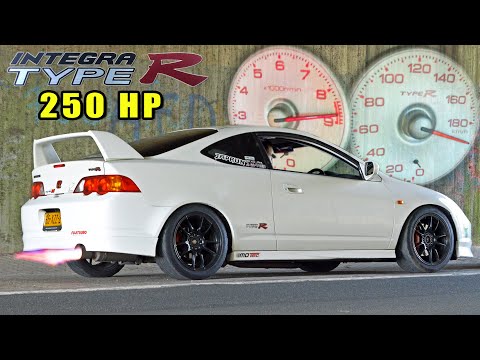 HONDA INTEGRA TYPE R DC5 // 9000RPM FLAMES 100-200 & TOP SPEED