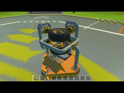 Видео: Компактный гироскоп в Scrap Mechanic без модов