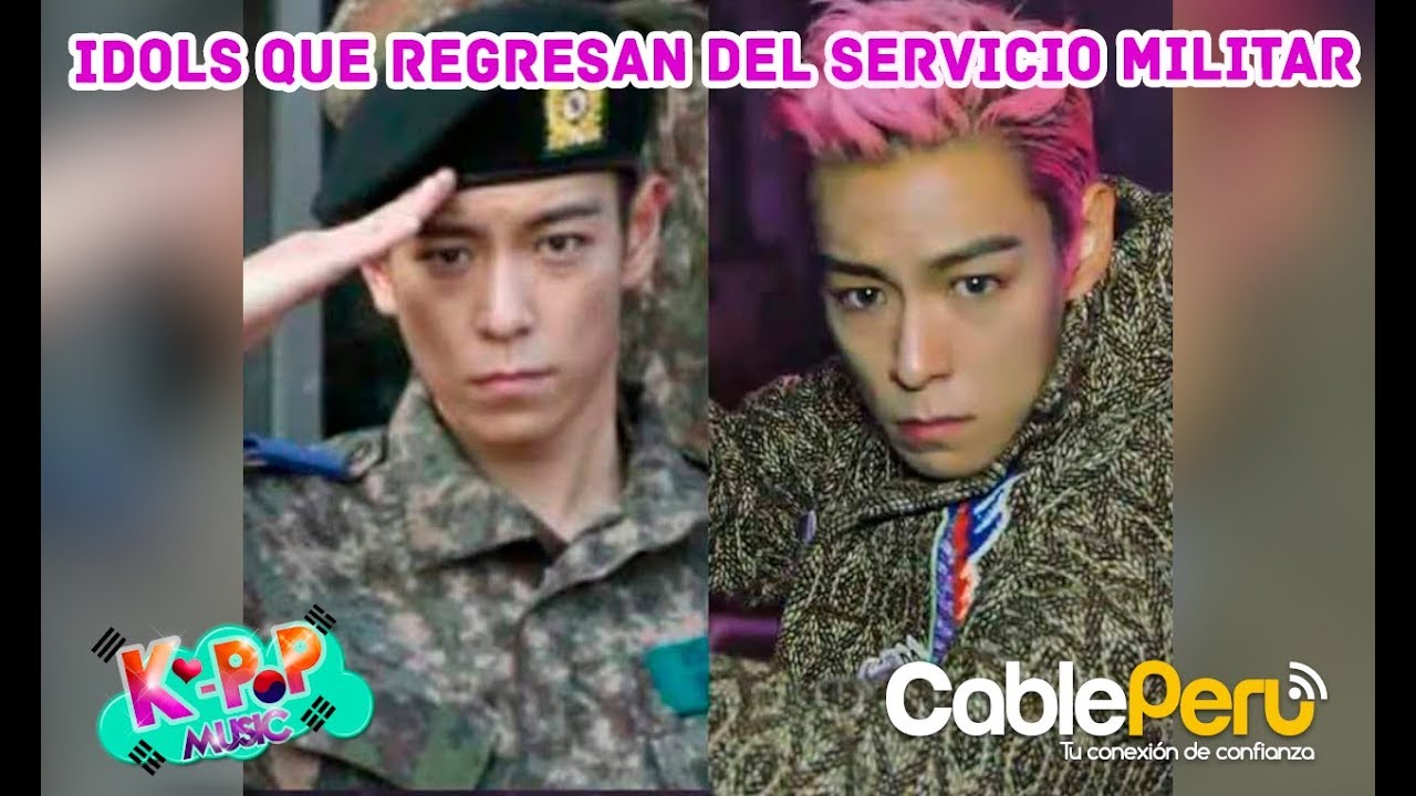 IDOLS QUE REGRESARÁN DEL SERVICIO MILITAR - YouTube