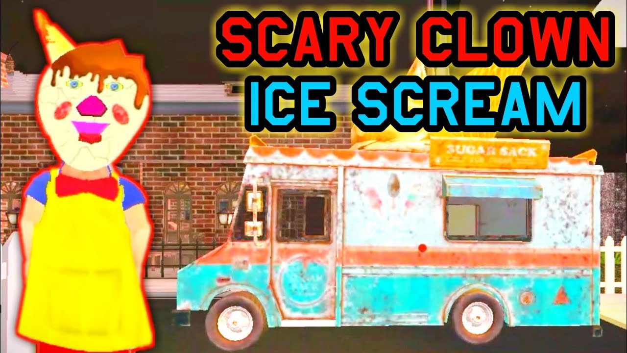 Hello scary clown ice cream all levels gameplay