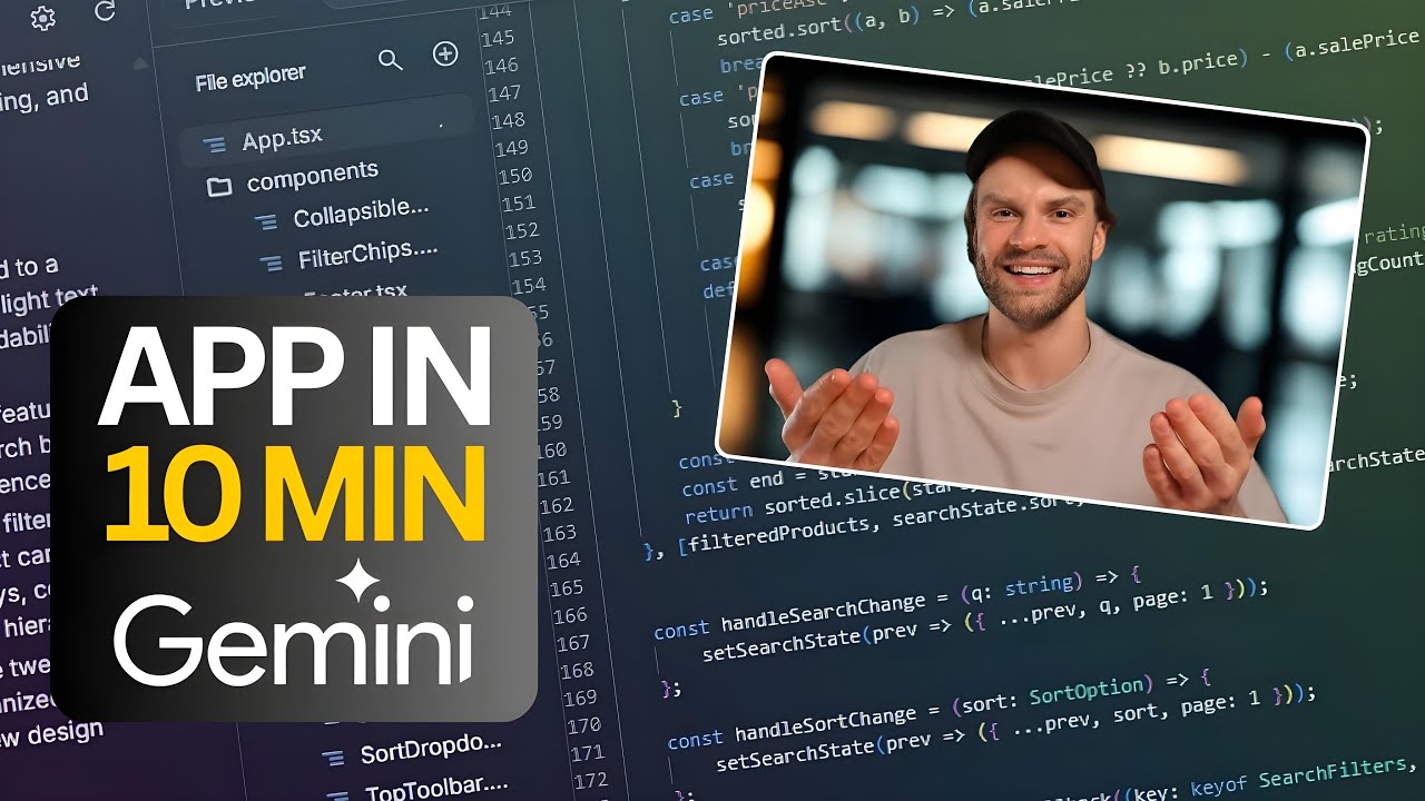 Vibe Coding an AI App with Google AI Studio & Gemini in 10 minutes ...