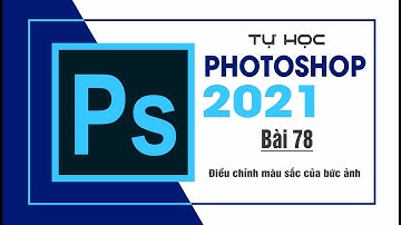 Tự học Photoshop Cấp Tốc - BÀI 78 - Điều chỉnh màu sắc của bức ảnh