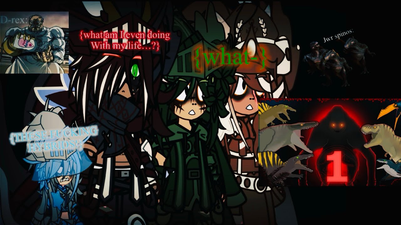 Jurassic World/Park Dinosaurs React To Jurassic World Rebirth: In One Minute (By @slick4785)