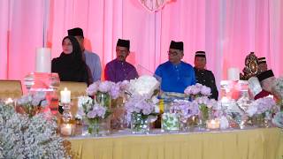 Chryseis & Faliq Wedding Dinner at MITEC