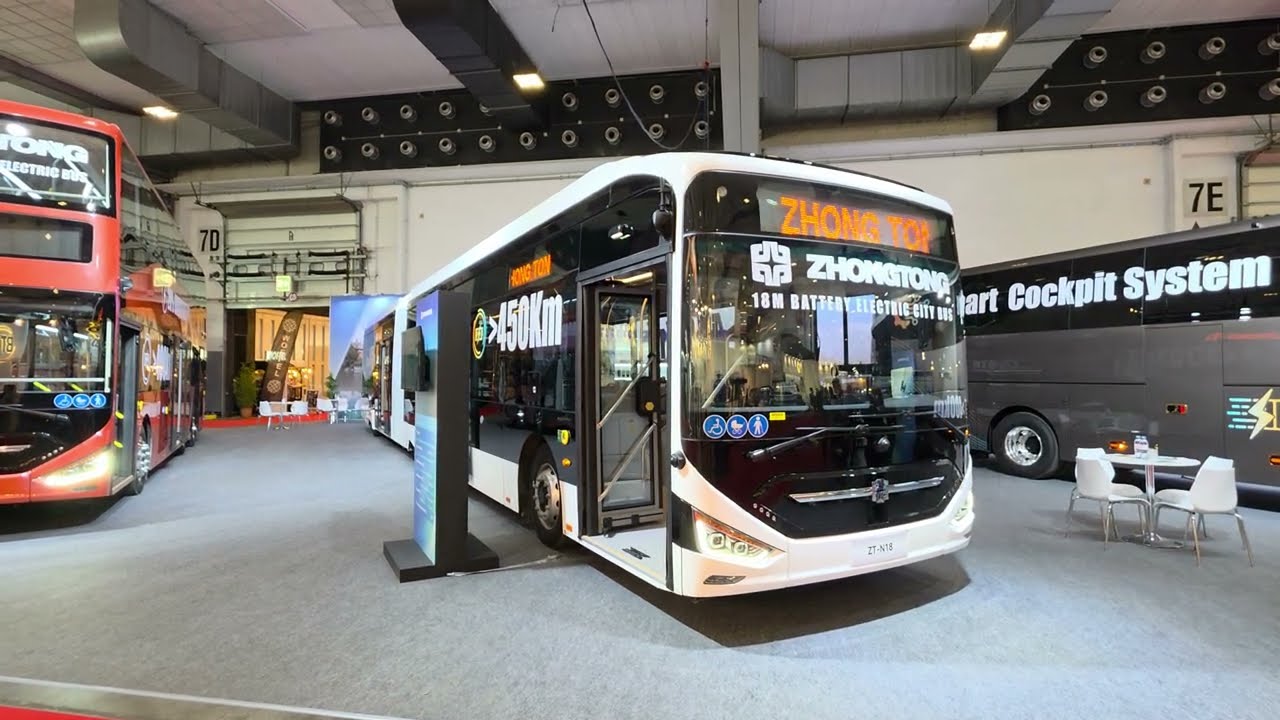 Zhongtong N18 Electric City Bus - Busworld Europe 2025