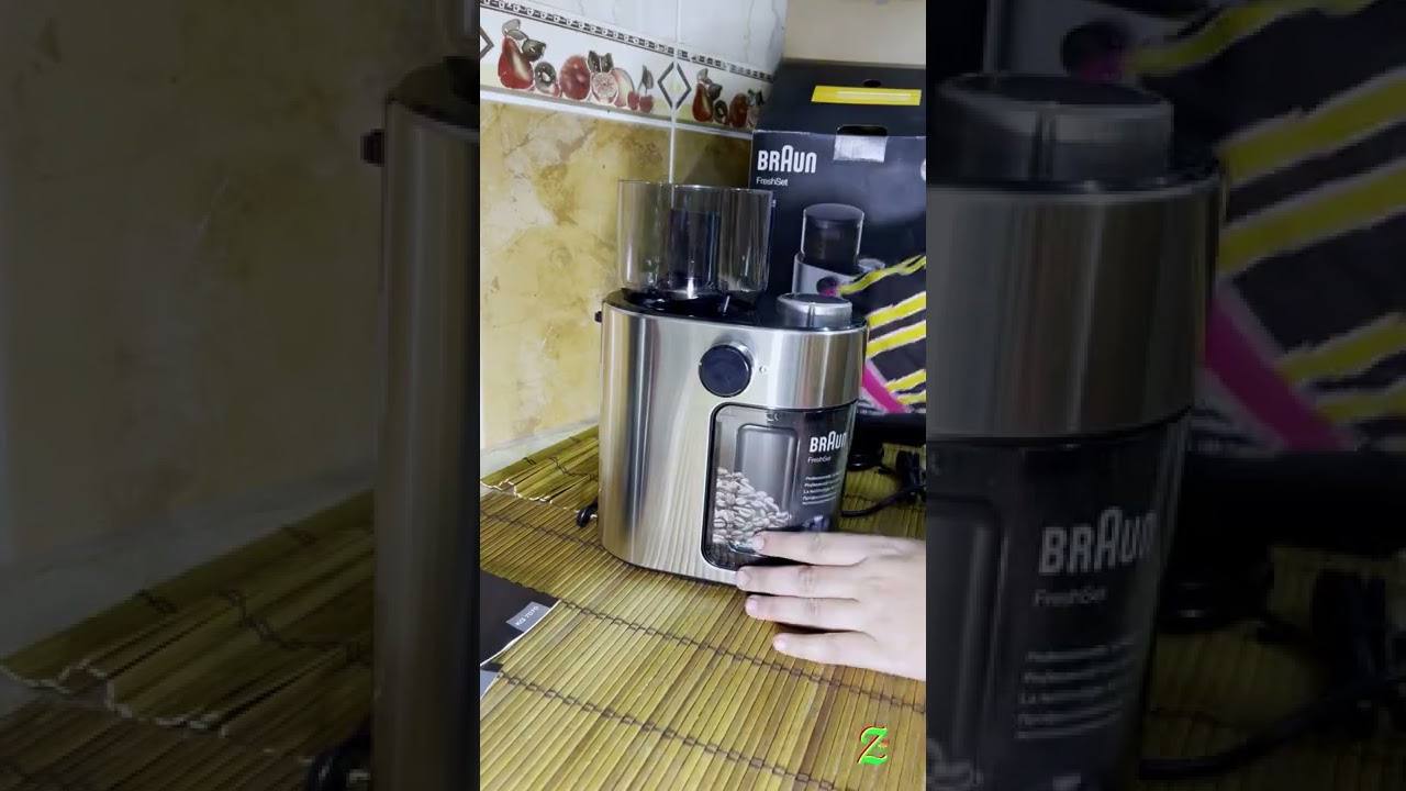 12-Cup Braun FreshSet Burr Coffee Grinder