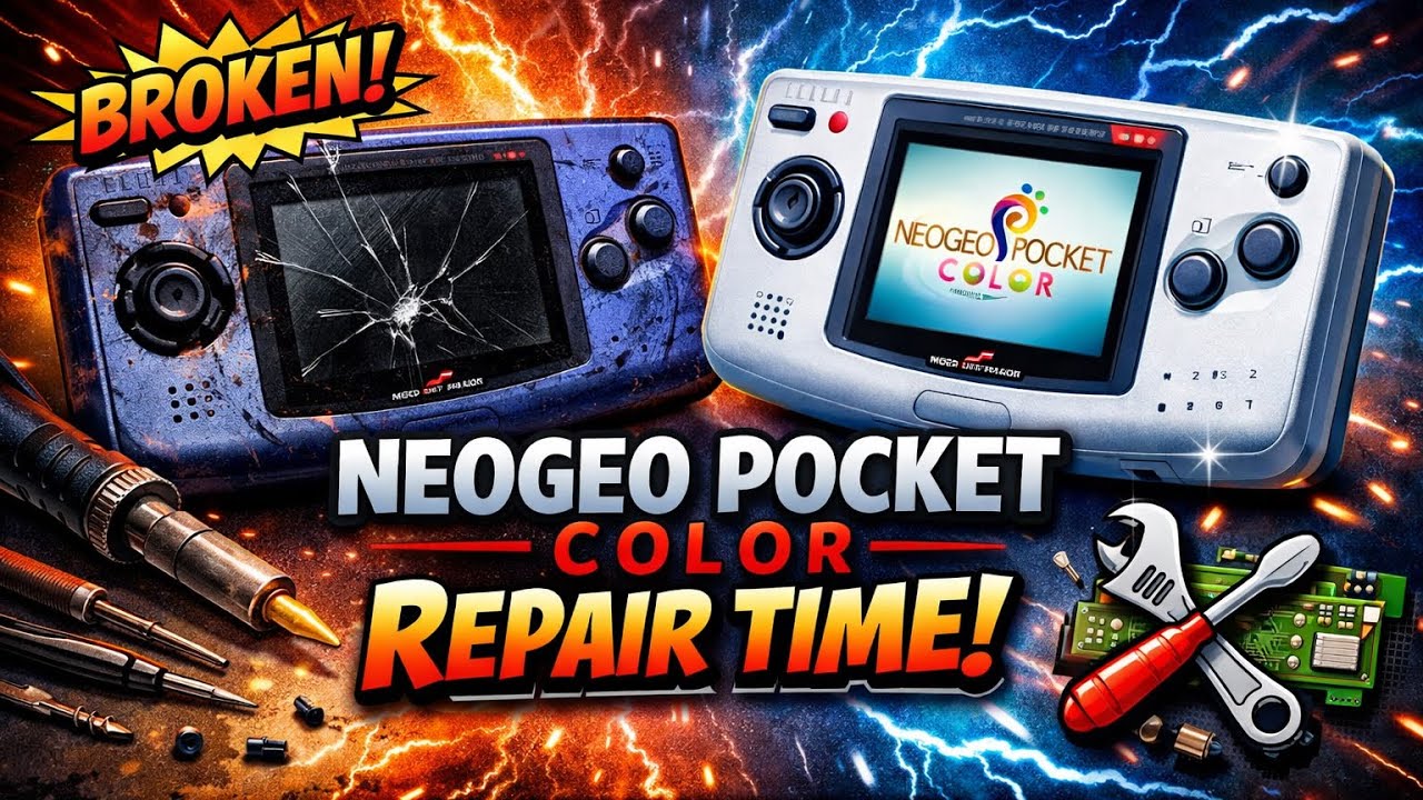 Neo Geo Pocket Color Repair – 1999 Called, It Wants Its Handheld Back ...