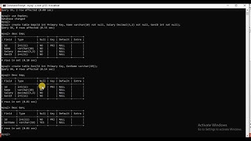 Create Database, Tables and Primary Key, Foreign Key in MySQL || Part 4 - LearnWithSam