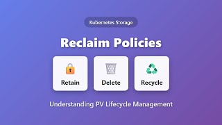 Kubernetes Reclaim Policies: Retain, Delete, Recycle Explained | PV PVC Tutorial