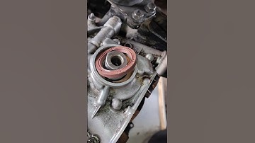 Nissan twin cam 16valve engine timing seals installed