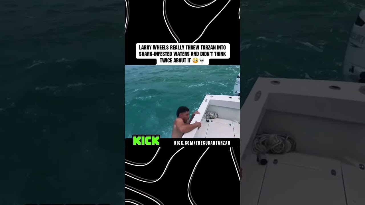 Larry Wheels wasn’t playing with CubanTarzan #shorts #funny #viral #trending #kick