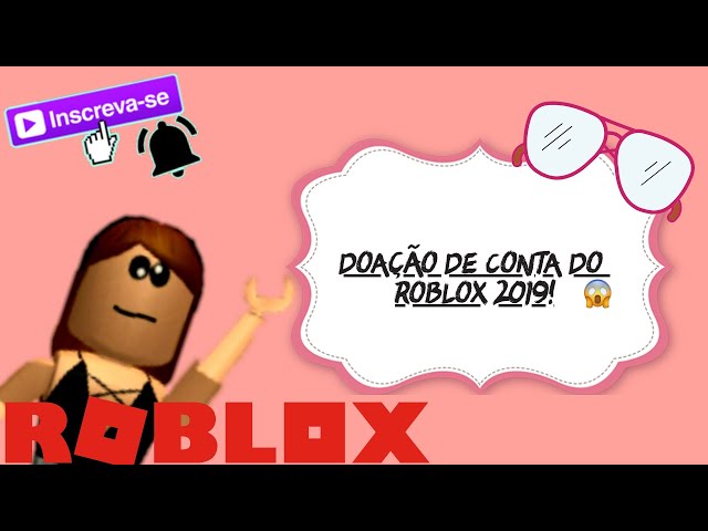 so doaçoes de conta do roblox