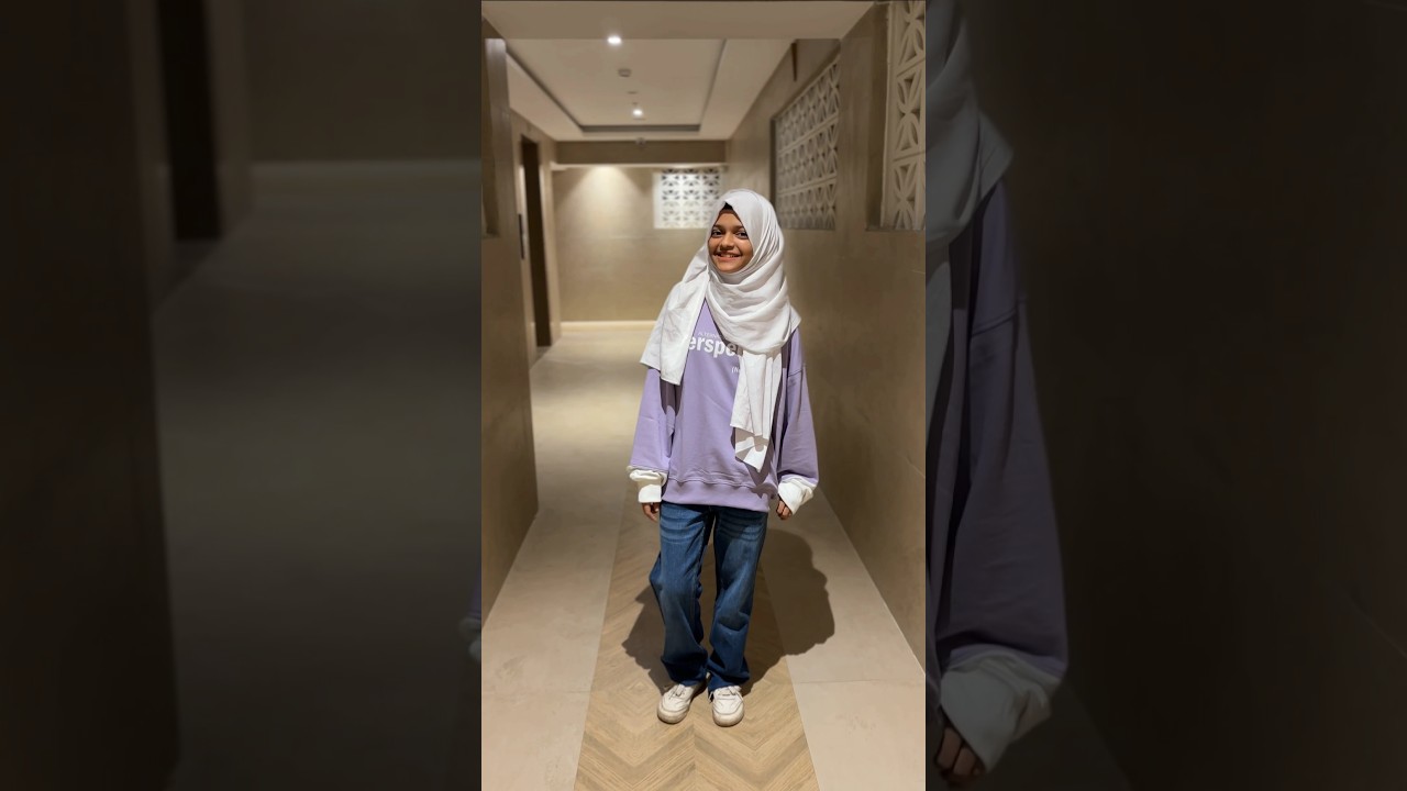 Sweatshirt & Jeans 😉 #mariakhan #shorts @sadimkhan03 @mukeem03