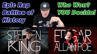 Stephen King vs Edgar Allan Poe | Epic Rap Battles of History | A History Teacher Reacts