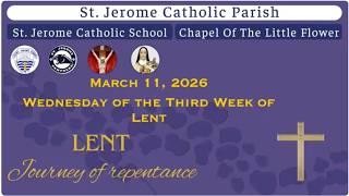 Catholic Mass Today | Daily Mass |  St. Jerome Catholic Church and School Live Stream