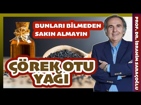 ÇÖREK OTU YAĞI HAKKINDA İLK DEFA DUYACAĞINIZ BİLGİLER #çörekotuyağı #ibrahimsaraçoğlu #