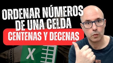 📊 ORDENA datos dentro de una CELDA en EXCEL fácilmente! 🚀