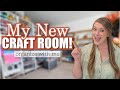 New Craft Room Tour! See How I Organized My Craft Room For 2023