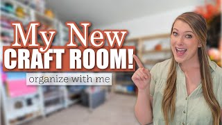 New Craft Room Tour! See How I Organized My Craft Room For 2023