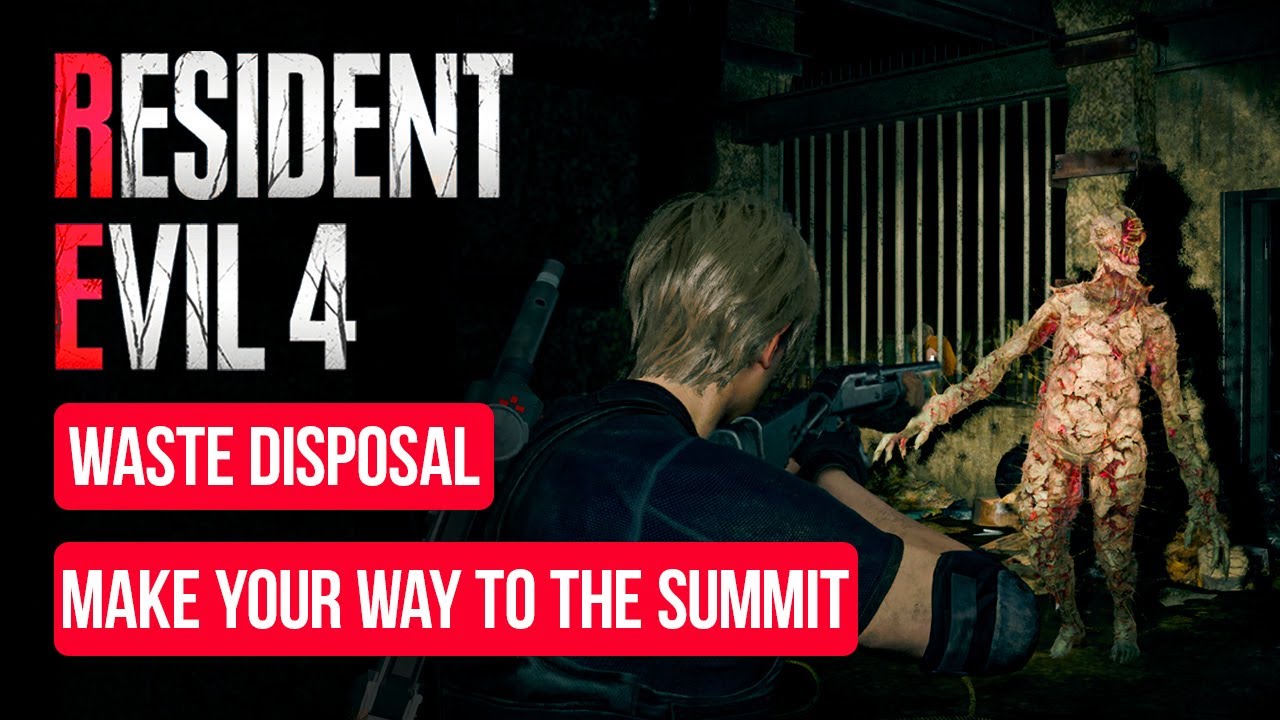 Resident Evil 4 Remake | Chapter 14 | Waste Disposal: Make your Way to the Summit |No Damage | 4K PC